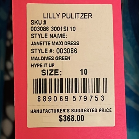 Lilly Pulitzer dress 10 NWT - Picture 8 of 9